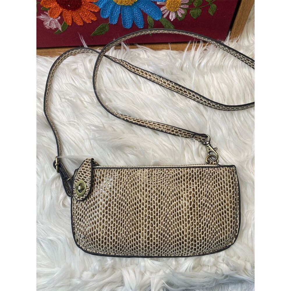 Joy Susan Women's Vegan Leather Wristlet Clutch Purse Small Casual